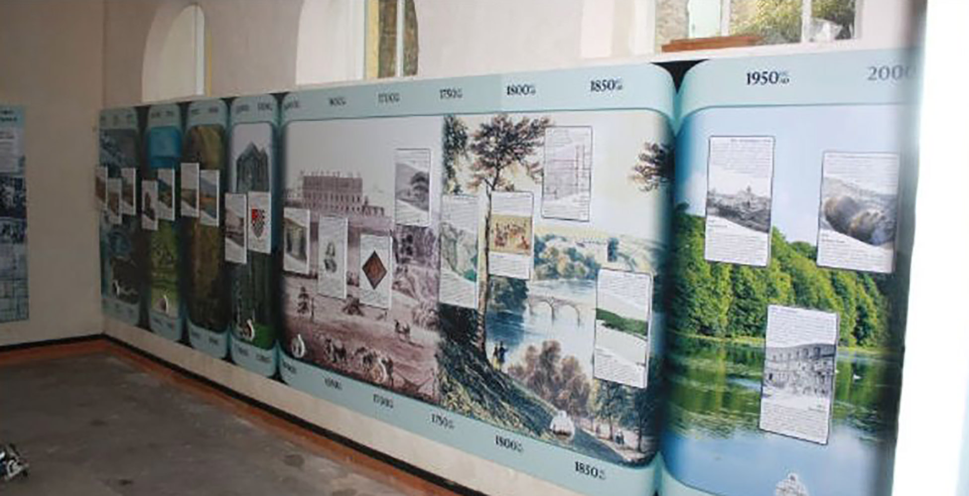 Printing & graphics for museums and internal displays