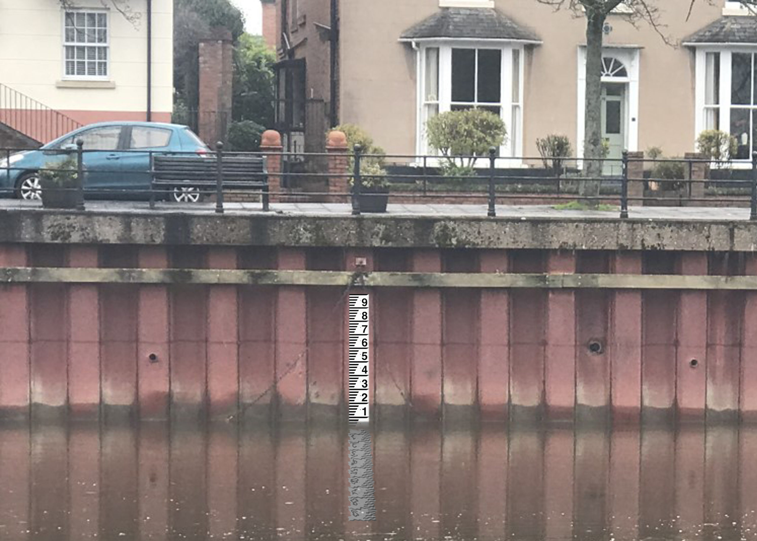 Inland & Tidal water depth gauge boards